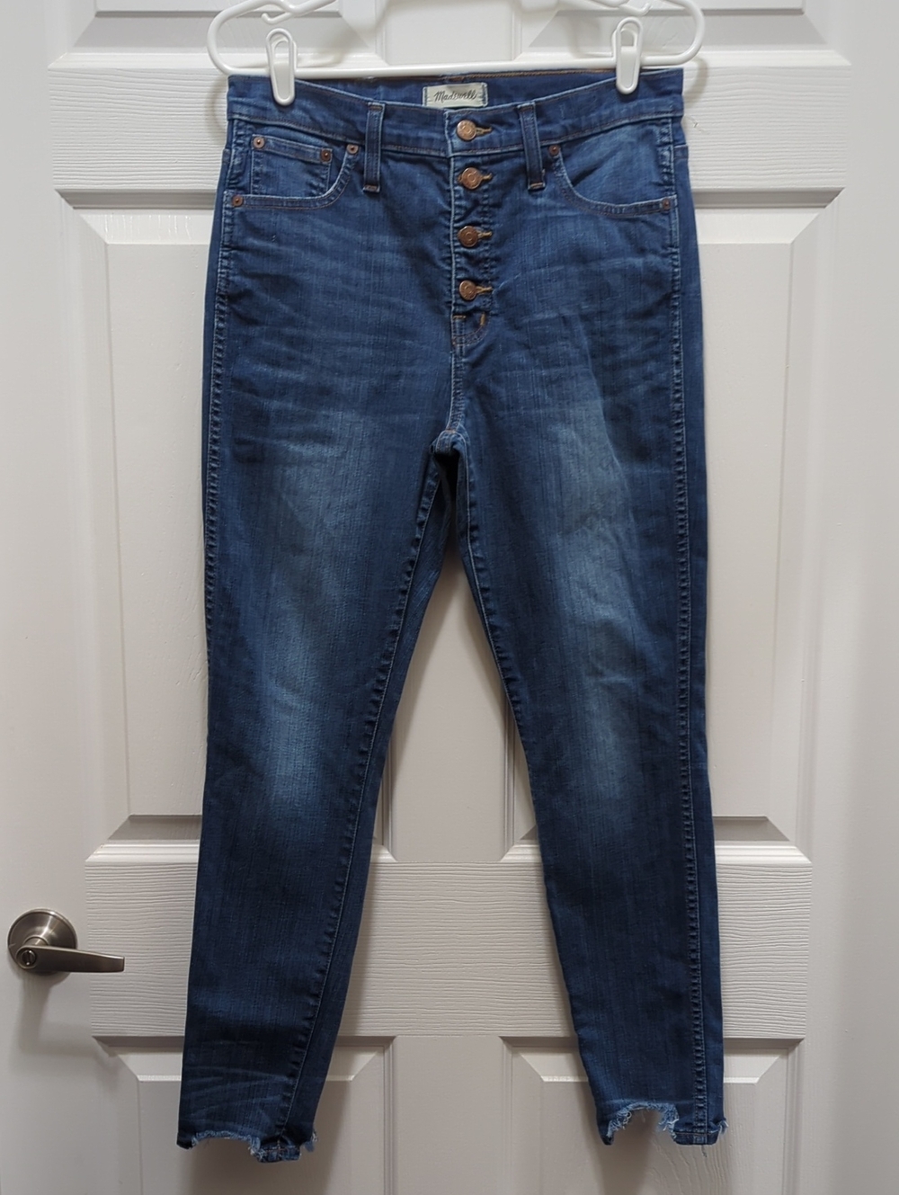Madewell 10" High-Rise Skinny Button-Fly Jeans 29